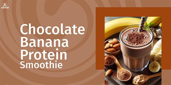 Chocolate Banana Protein Smoothie!